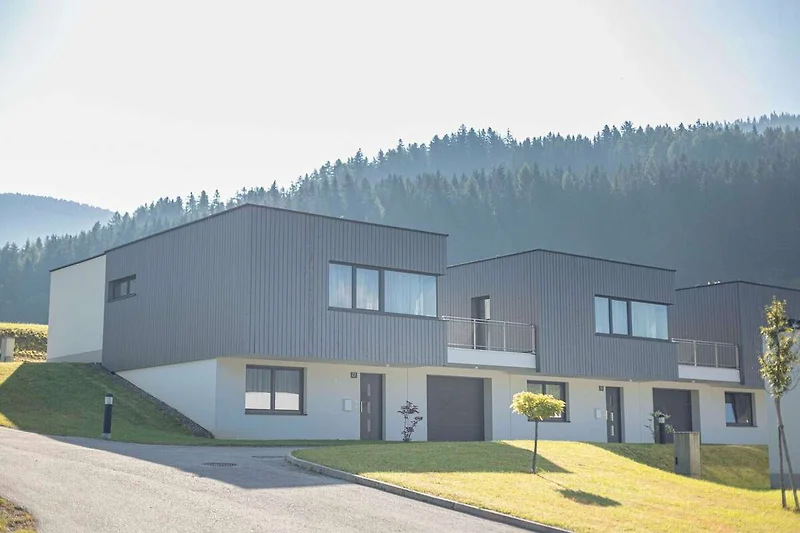 Außenseite Ferienhaus (Sommer)