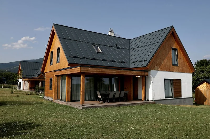 Exterieur vakantiehuis (zomer)