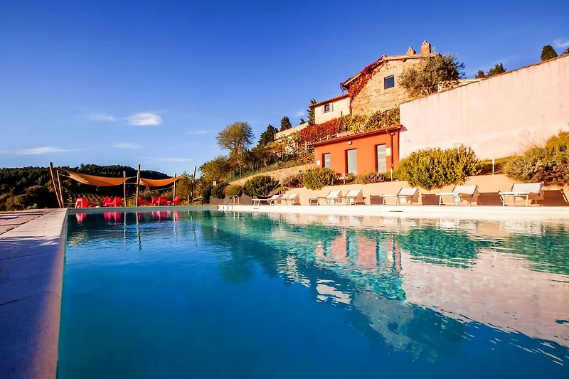 Schwimmbad des Ferienhauses