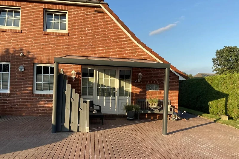 Exterieur vakantiehuis (zomer)
