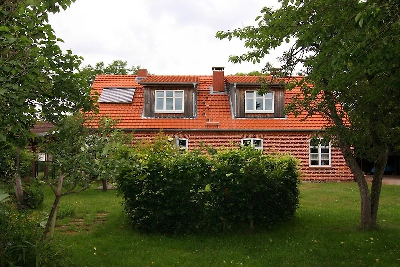 Außenseite Ferienhaus (Sommer)