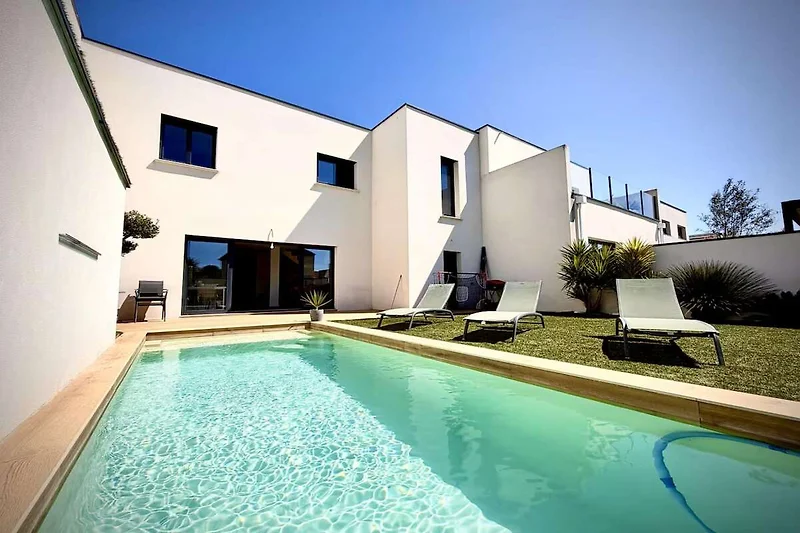 Exterieur vakantiehuis (zomer)