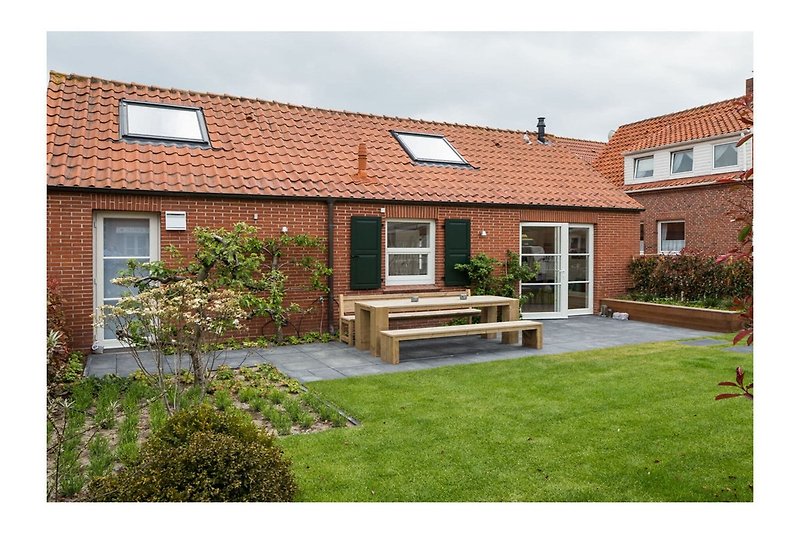 Exterieur vakantiehuis (zomer)