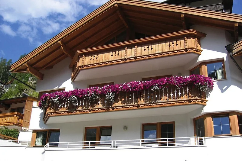 Exterieur vakantiehuis (zomer)