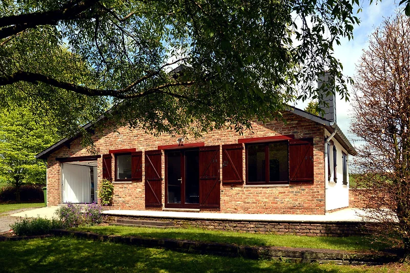 Exterieur vakantiehuis (zomer)