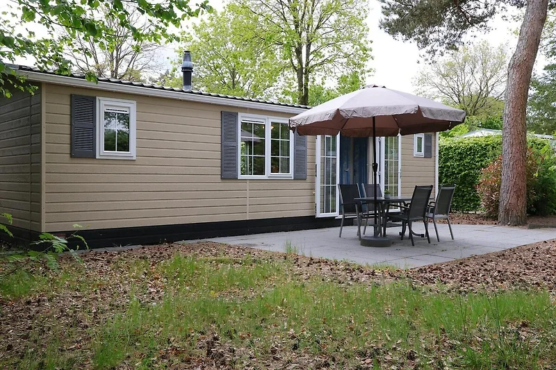 Außenseite Ferienhaus (Sommer)