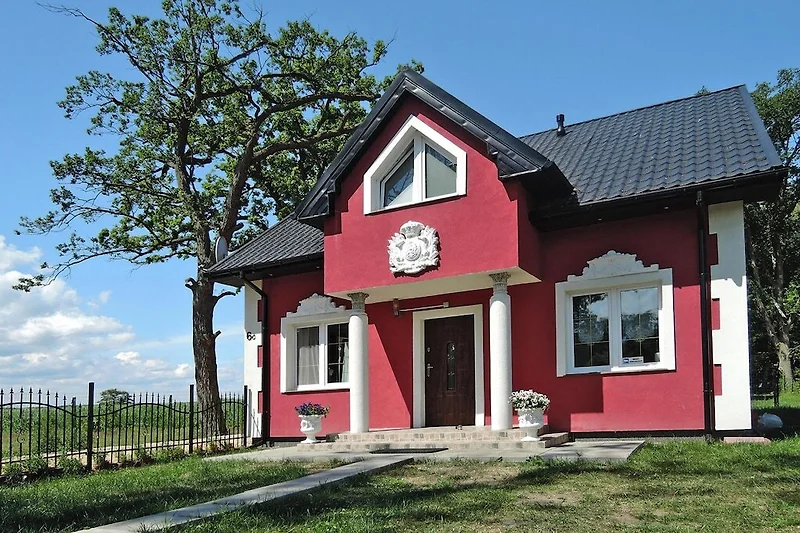 Außenseite Ferienhaus (Sommer)
