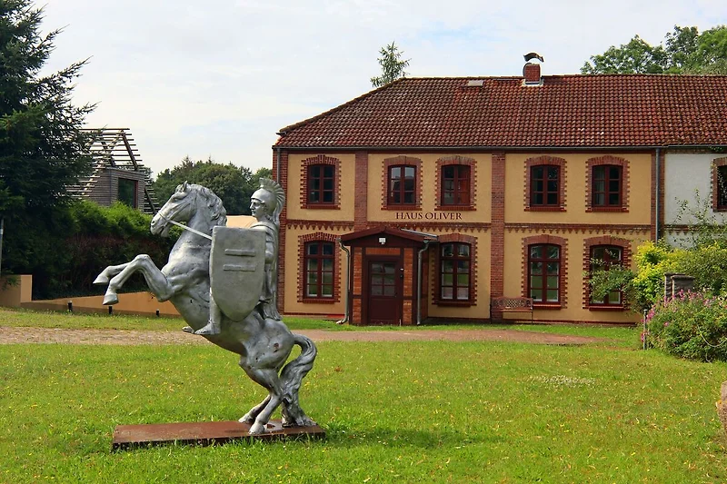 Exterieur vakantiehuis (zomer)