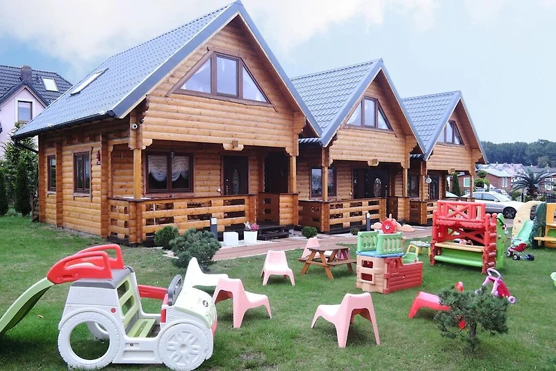 Exterieur vakantiehuis (zomer)