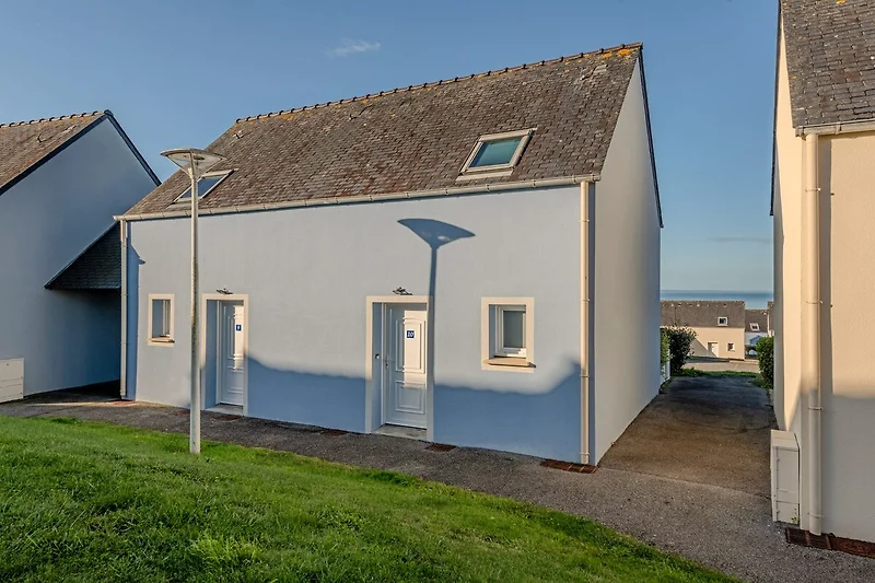 Außenseite Ferienhaus (Sommer)