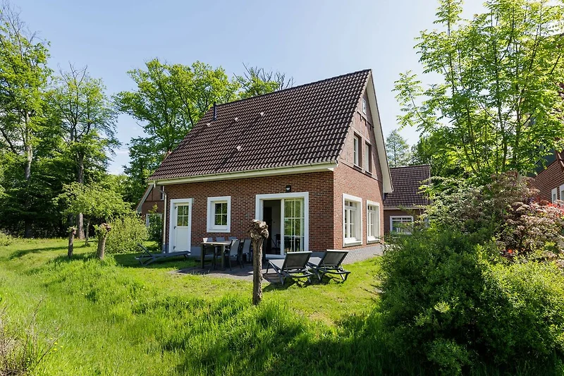 Außenseite Ferienhaus (Sommer)