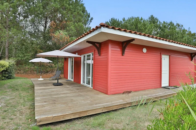 Exterieur vakantiehuis (zomer)