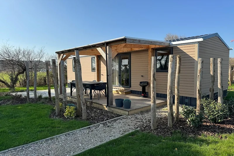Exterieur vakantiehuis (zomer)