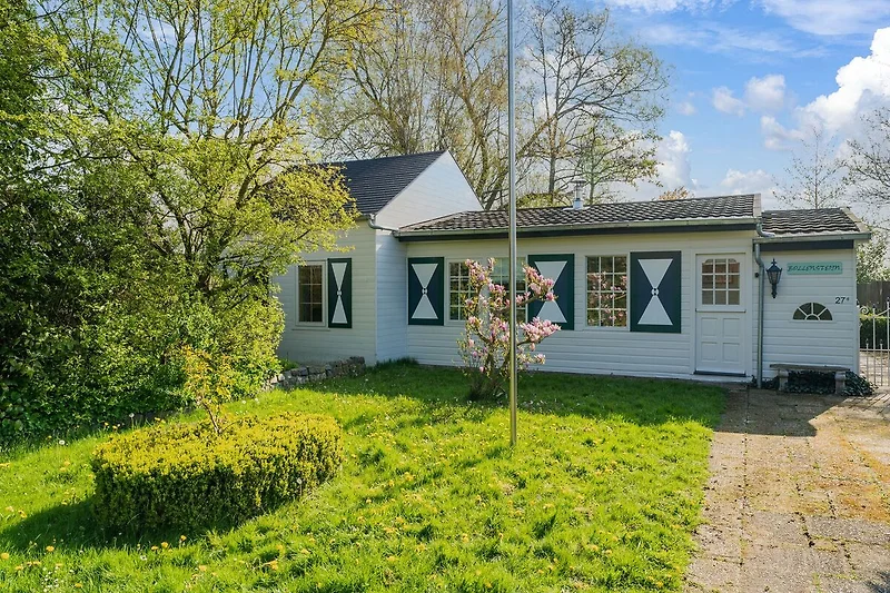 Außenseite Ferienhaus (Sommer)
