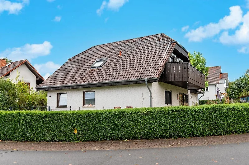 Exterieur vakantiehuis (zomer)