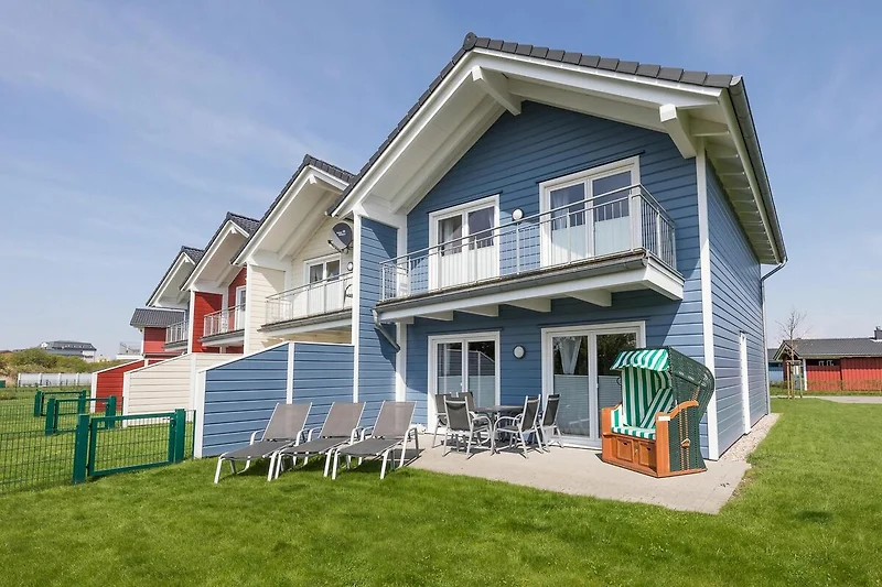 Exterieur vakantiehuis (zomer)