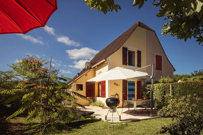 Exterieur vakantiehuis (zomer)