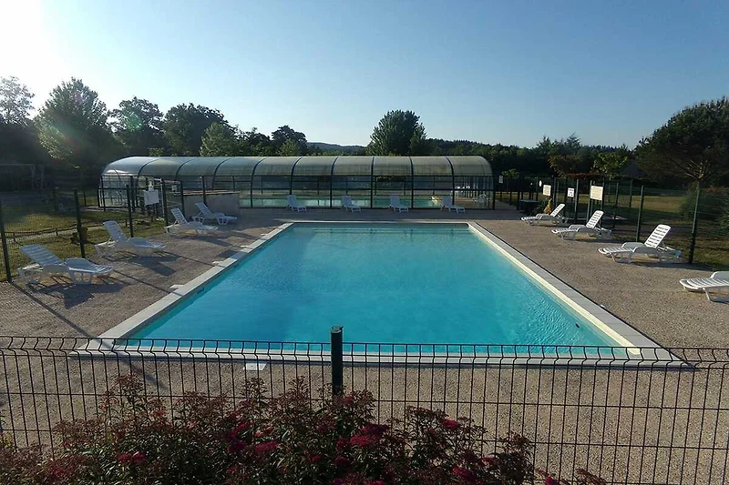 Schwimmbad des Ferienhauses