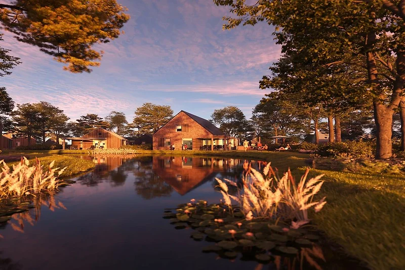 Außenseite Ferienhaus (Sommer)