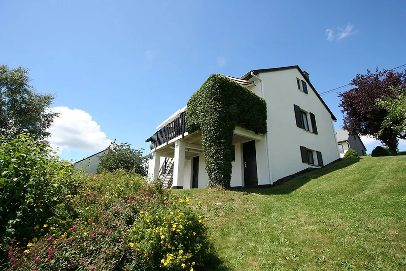 Exterieur vakantiehuis (zomer)
