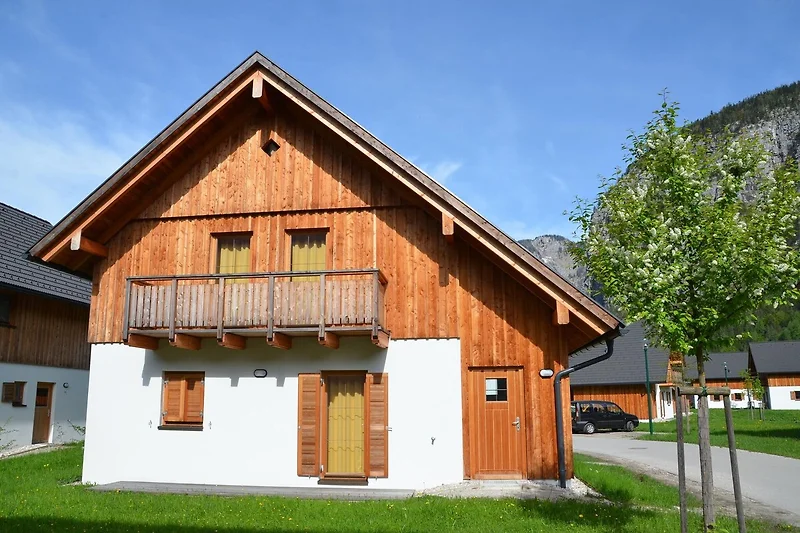 Außenseite Ferienhaus (Sommer)