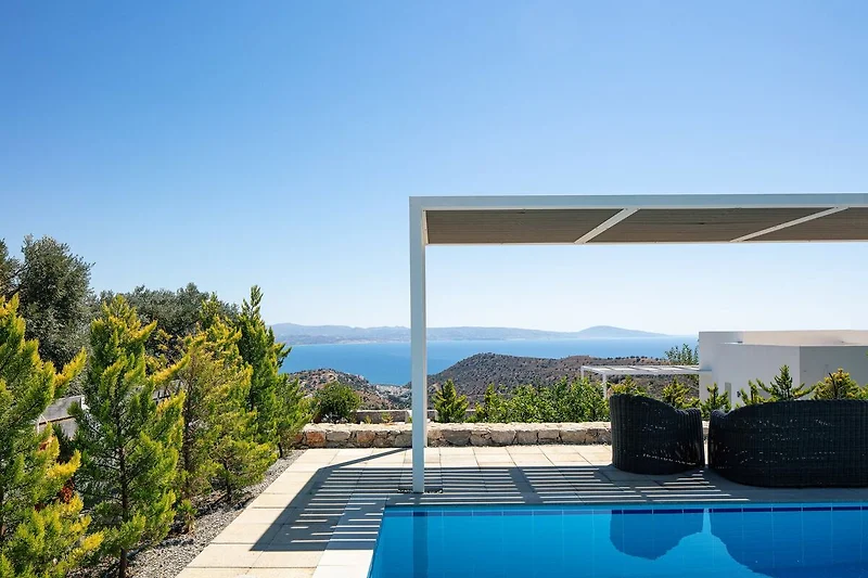 Schwimmbad des Ferienhauses