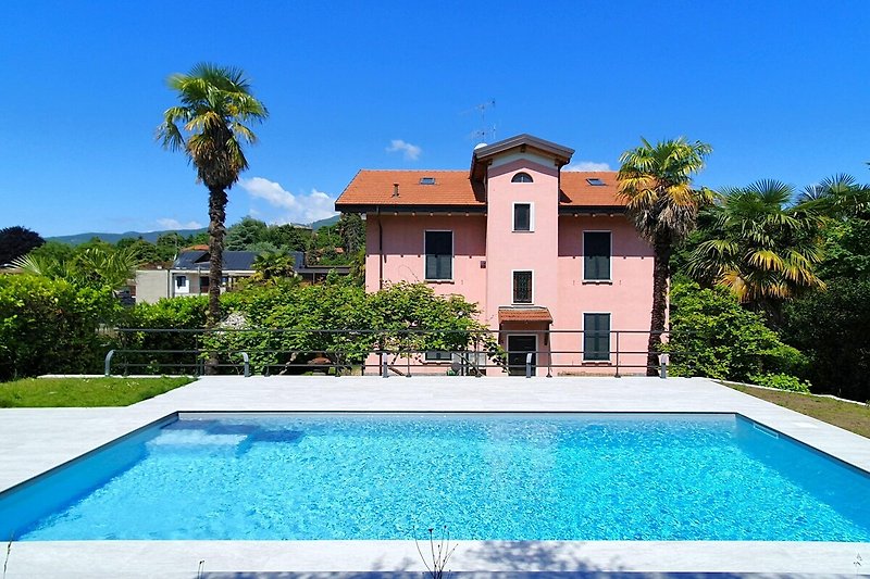 Schwimmbad des Ferienhauses