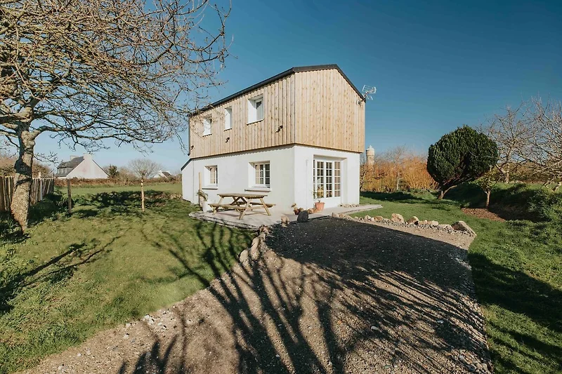 Außenseite Ferienhaus (Sommer)
