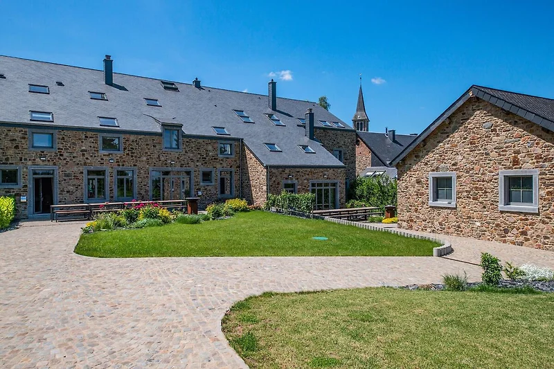 Exterieur vakantiehuis (zomer)