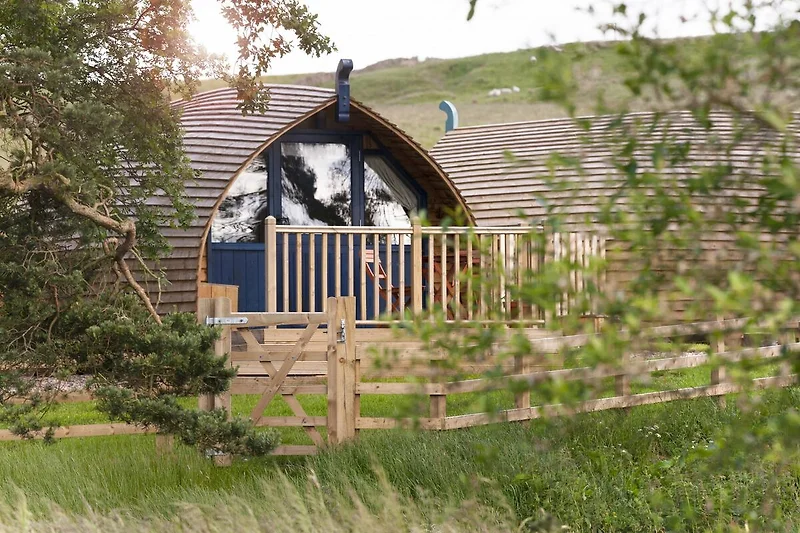 Außenseite Ferienhaus (Sommer)