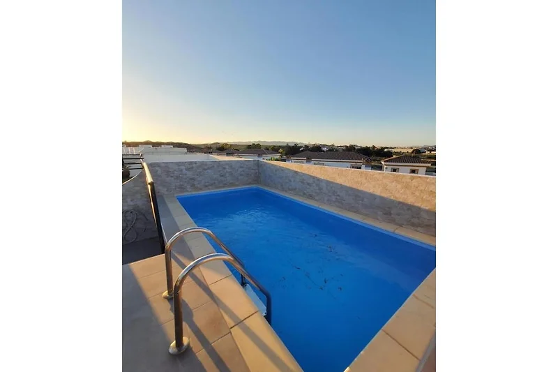 Schwimmbad des Ferienhauses