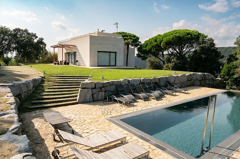 Schwimmbad des Ferienhauses