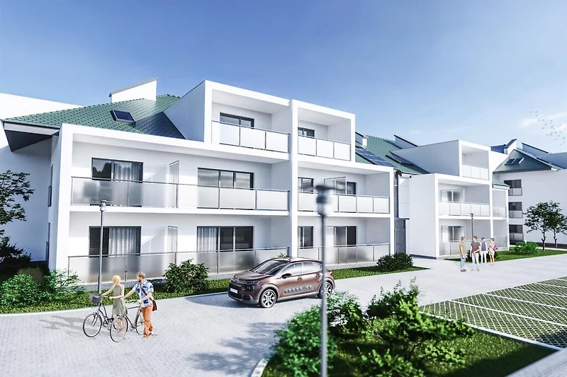 Außenseite Ferienhaus (Sommer)