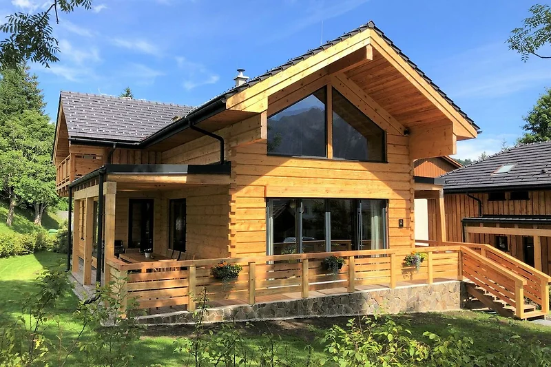 Exterieur vakantiehuis (zomer)