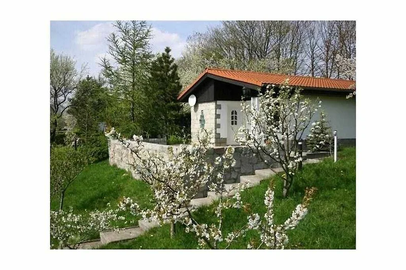 Außenseite Ferienhaus (Sommer)