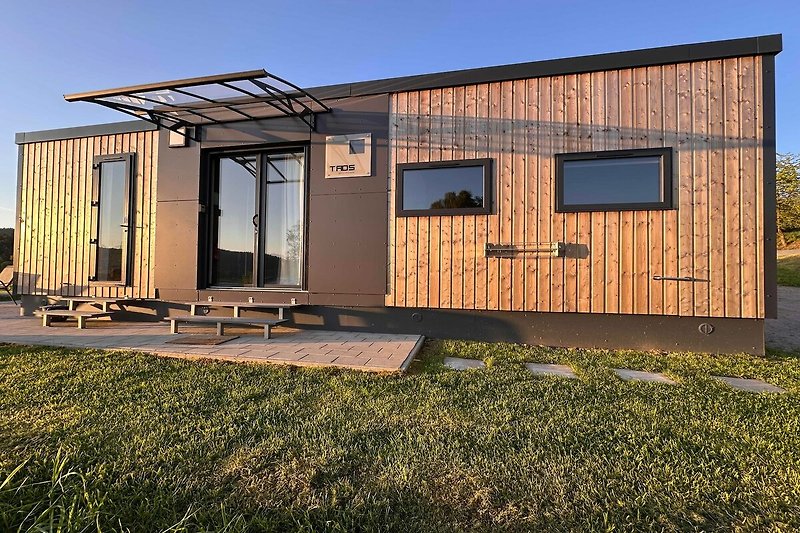 Exterieur vakantiehuis (zomer)