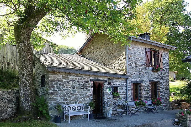Exterieur vakantiehuis (zomer)