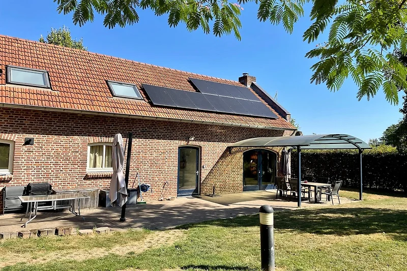 Exterieur vakantiehuis (zomer)