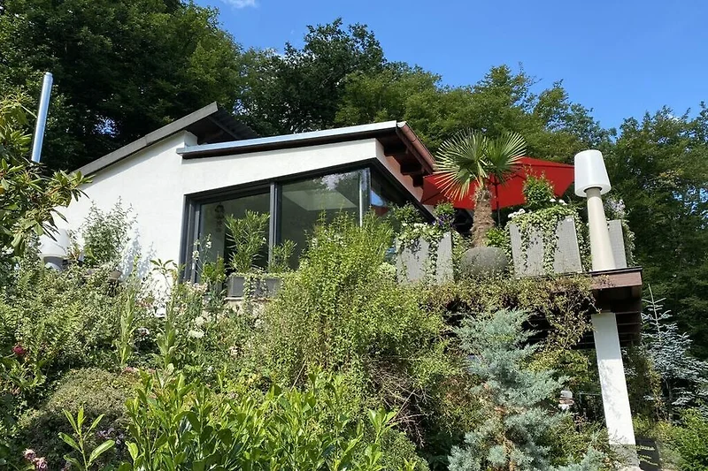 Exterieur vakantiehuis (zomer)