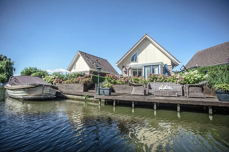 Außenseite Ferienhaus (Sommer)