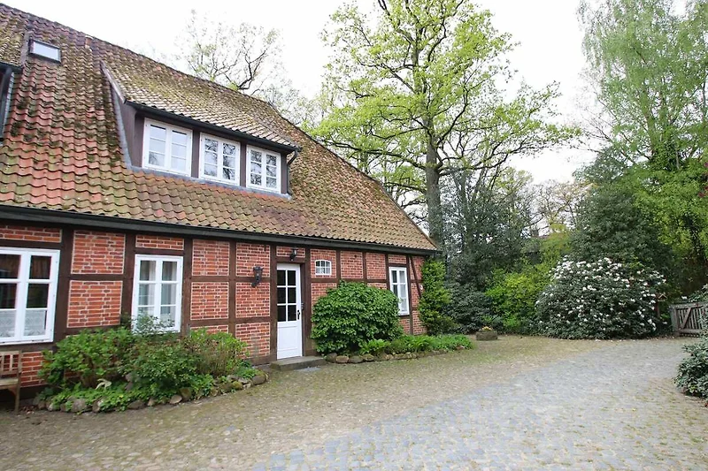 Exterieur vakantiehuis (zomer)