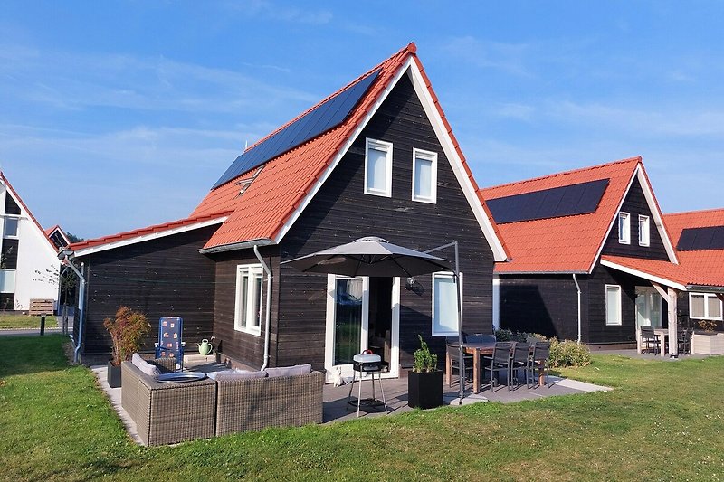 Exterieur vakantiehuis (zomer)