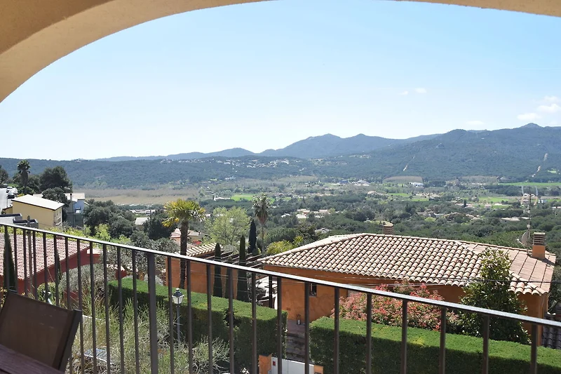 Panorama dalla casa vacanze (estate)