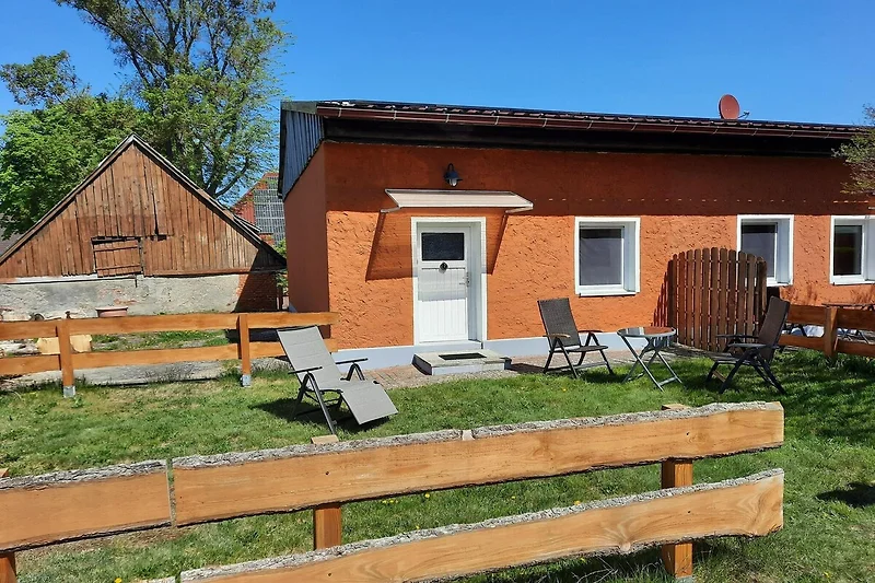 Exterieur vakantiehuis (zomer)