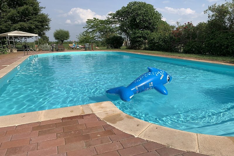 Exterieur vakantiehuis (zomer)