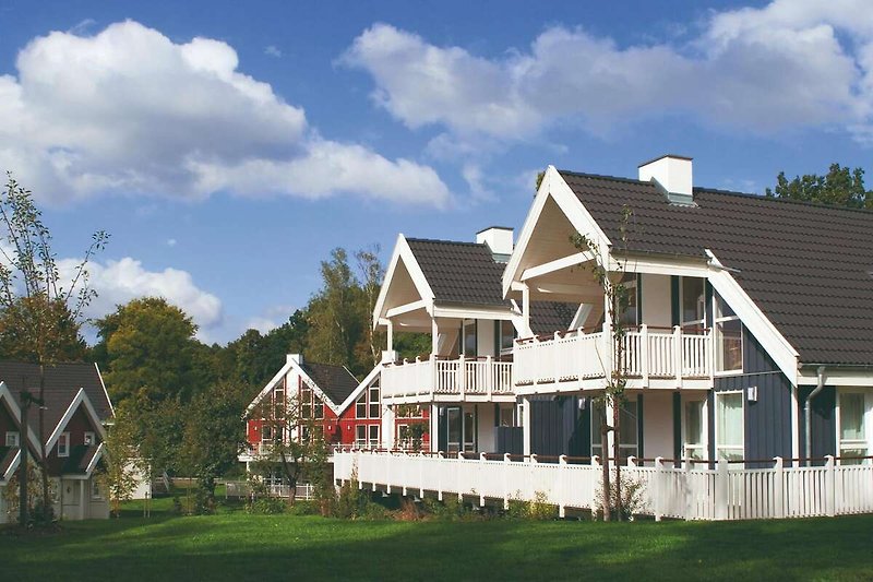 Exterieur vakantiehuis (zomer)
