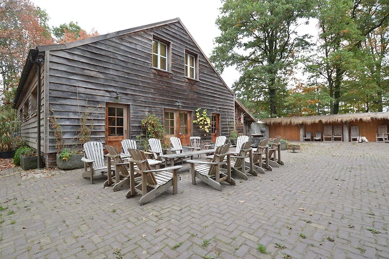 Exterieur vakantiehuis (zomer)
