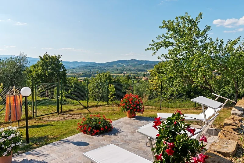 Panorama dalla casa vacanze (estate)