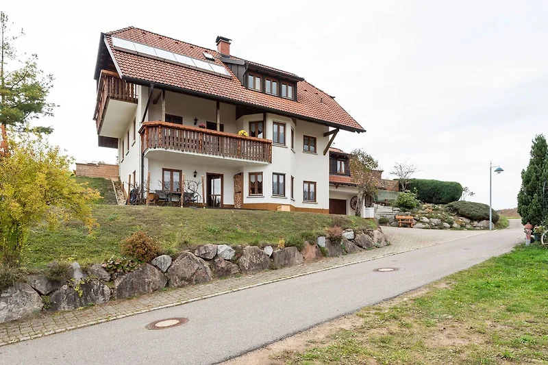 Exterieur vakantiehuis (zomer)