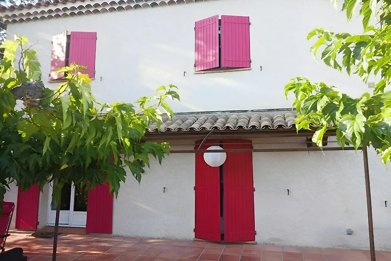Außenseite Ferienhaus (Sommer)